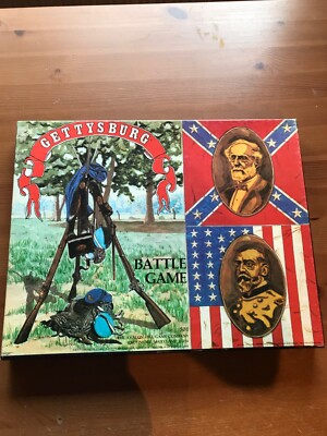 Gettysburg (1977) Avalon Hill gebraucht spiel im guten Zustand 