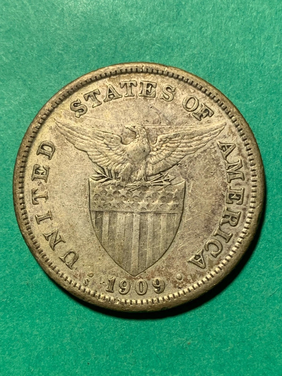 Circulated 1909 Year U.S. Philippine Coins (1898-1946) for sale | eBay