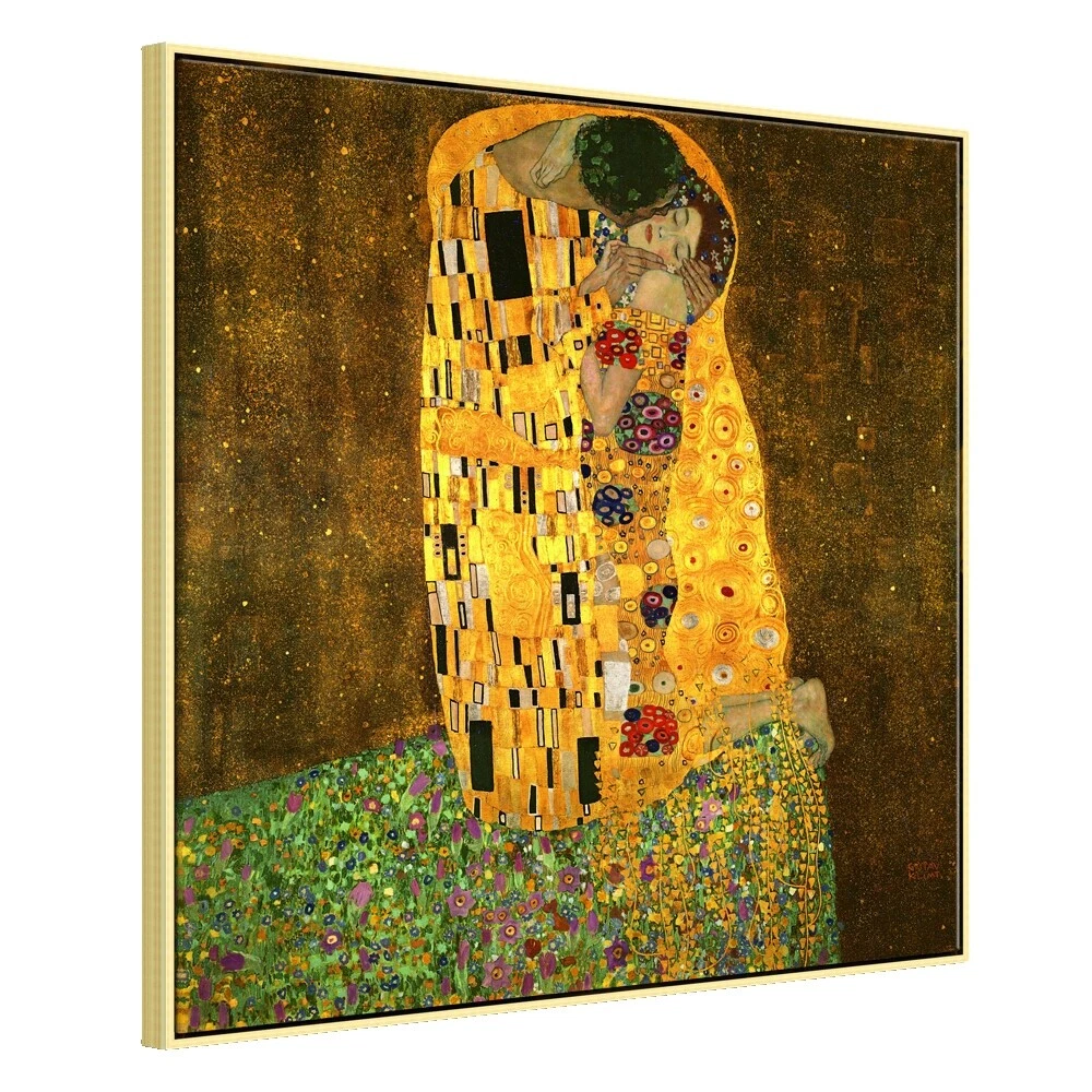 Gustav Klimt Abstract домашний декор постеры и печатная продукция в рамке