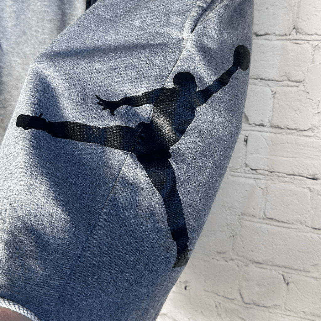 Air jordan jumpman logo fleece shorts gray Nike Men's DB1812-091