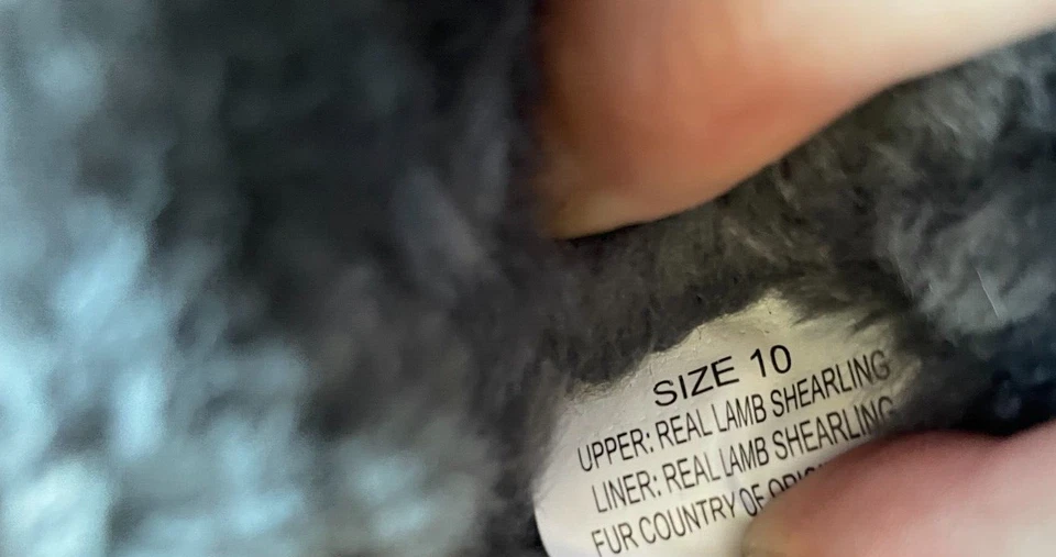 Patricia Green Mt. Hood Slippers SHOE Women's Size 10 GRAY NEW - Image 3 of 4