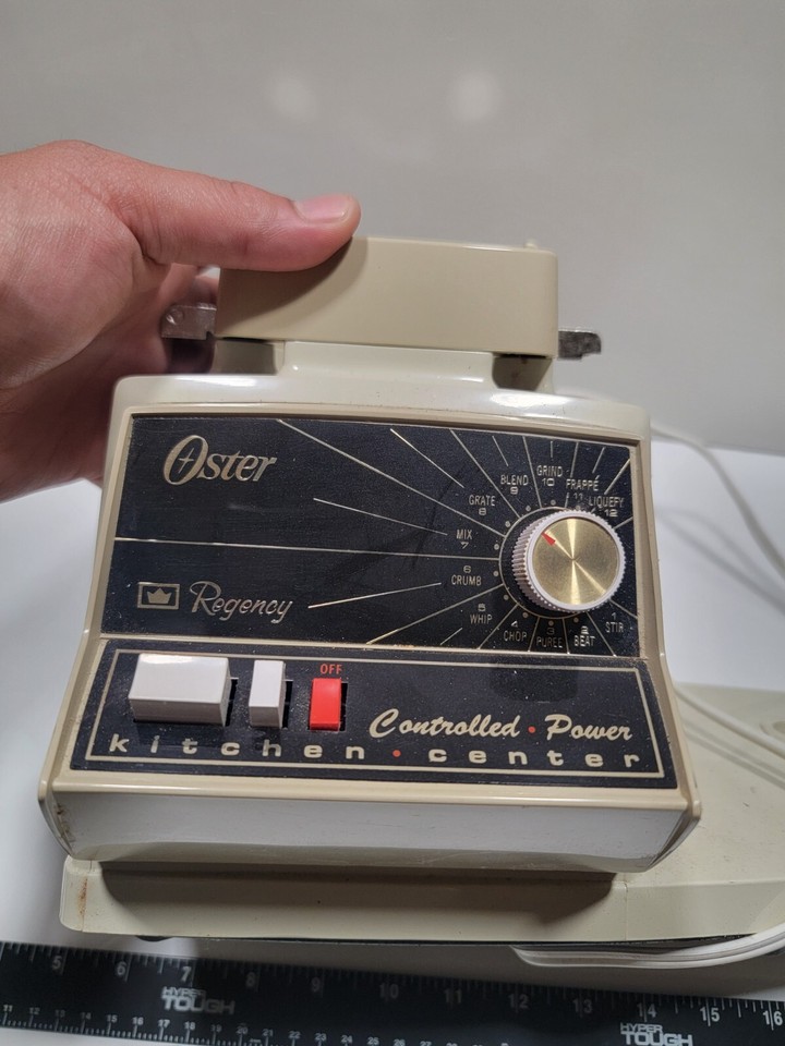 Oster Regency Kitchen Center 12 speed base motor TESTED Works Great