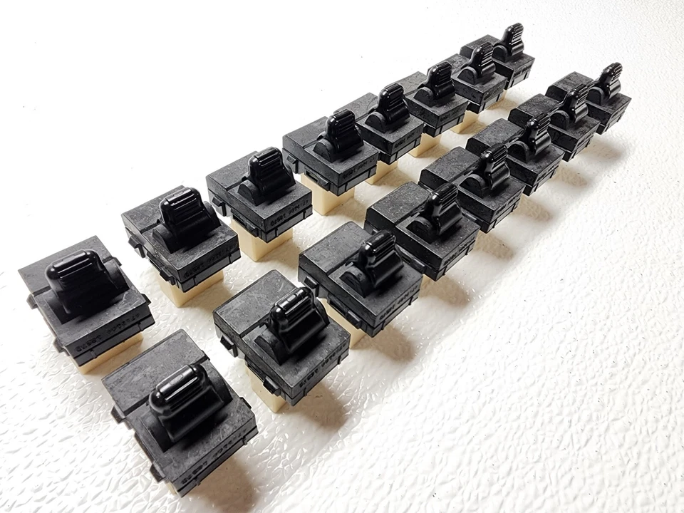 Interruptor de ventana eléctrica a granel (cantidad 16) Dodge Chrysler Jeep Eagle 5 clavijas OEM MEX Foto 2 de 3