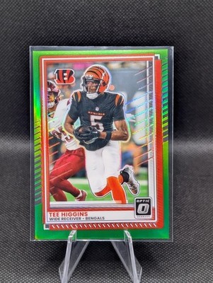 2025 Panini Donruss Optic Tee Higgins #13 Neon Green /199