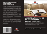 Alexander Vasilievich Tolmachev | Aspects Juridiques De La Gouvernance Partie...