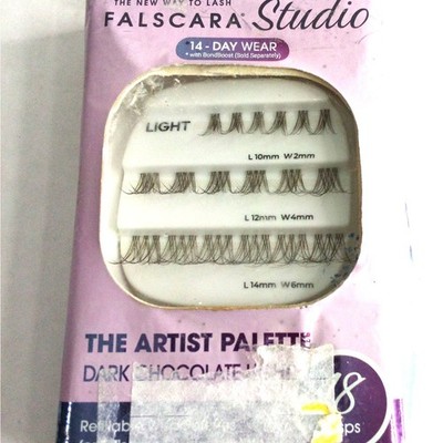 KISS Falscara Lash Extension Palette   Dark Chocolate Light   18ct