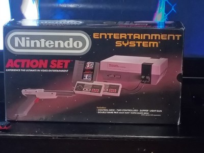 Original Nintendo Entertainment Center Action Set With Include Super Mario 3