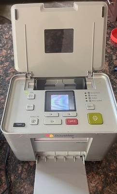 EPSON PictureMate PM 200 Photo Lab Dash Printer Portable InkJet W/ Power Cord