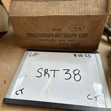 DataCard Vintage Addressograph Manual Credit Card Machine