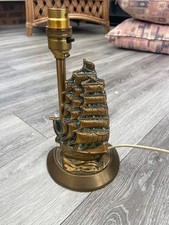 Brass Cutty Sark Lampstand