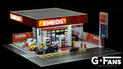 G FANS - Eneos Gas Station Scene Diorama
