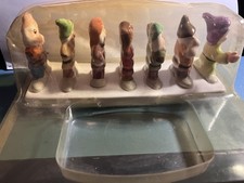 Snow White & The 7 Dwarfs Porcelain Toastrack Complete With original box