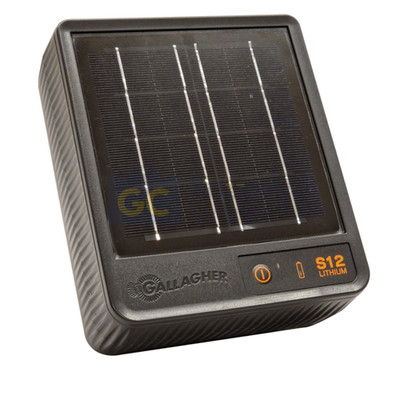 Gallagher S12 Solar Energetisator Elektrozaun 0.12J 1.2km 2.2w Panel