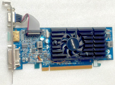 Gigabyte Nvidia GeForce 210 512MB DDR3 GV-N210TC-512I Grafikkarte