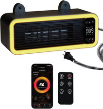 1200W Pet Heater for Dog House, Smart APP  Remote Control Heater with 3-Temp Mo