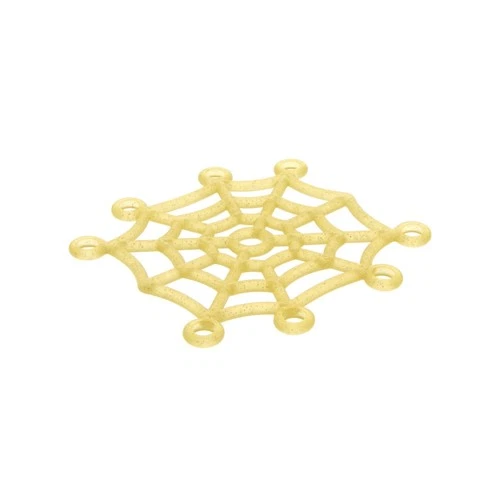 1X Lego Duplo Spider Web 8X8 Glitter Transparent White Spider 4121636 31225