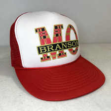 Vintage Branson Missouri Snapback Trucker Hat Country Music Show Capital Mesh