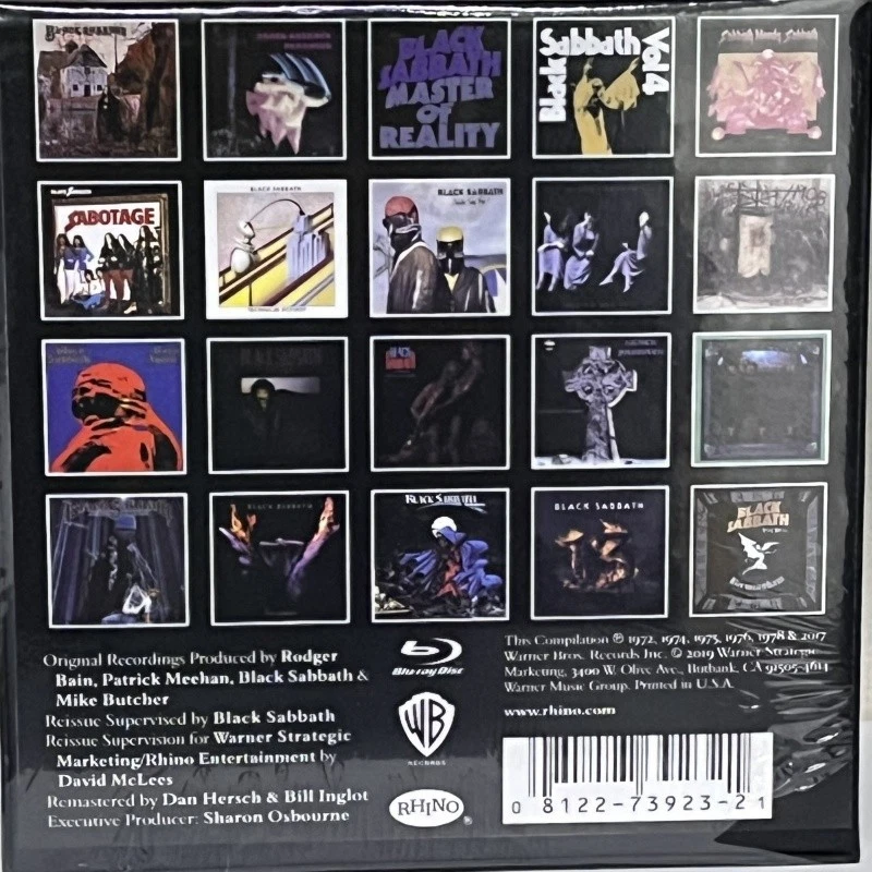 BLACK SABBATH 1970-2017 Complete 20CD+1BD Collection Box Set Brand New Sealed Foto 3 de 3