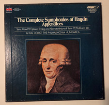 The Complete Symphonies of Haydn Appendices -...