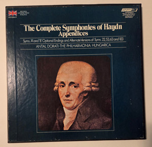 クラシック Haydn The Symphonies Antal Dorati 33CD クラシック Haydn The Symphonies Antal Dorati 33CD クラシック Haydn