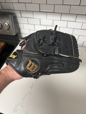 Guanto da baseball Wilson A2000 12" B2 lanciatori destrorsi nero RHT bella pelle