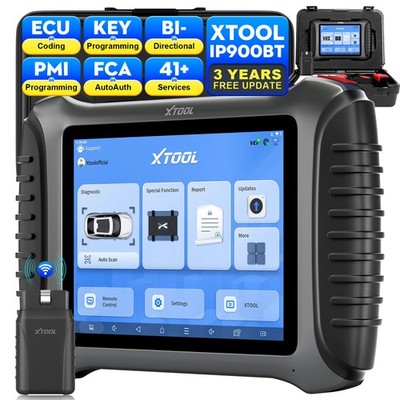 XTOOL IP900BT Drahtloser OBD2-Scanner Fahrzeugdiagnosetool ECU-Codierung IMMO DE