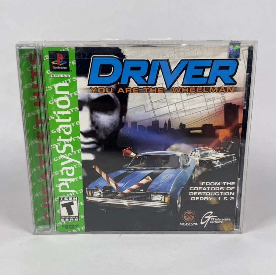 Driver DEMO Sur PlayStation 1, 1999, Neuf Sous Blister