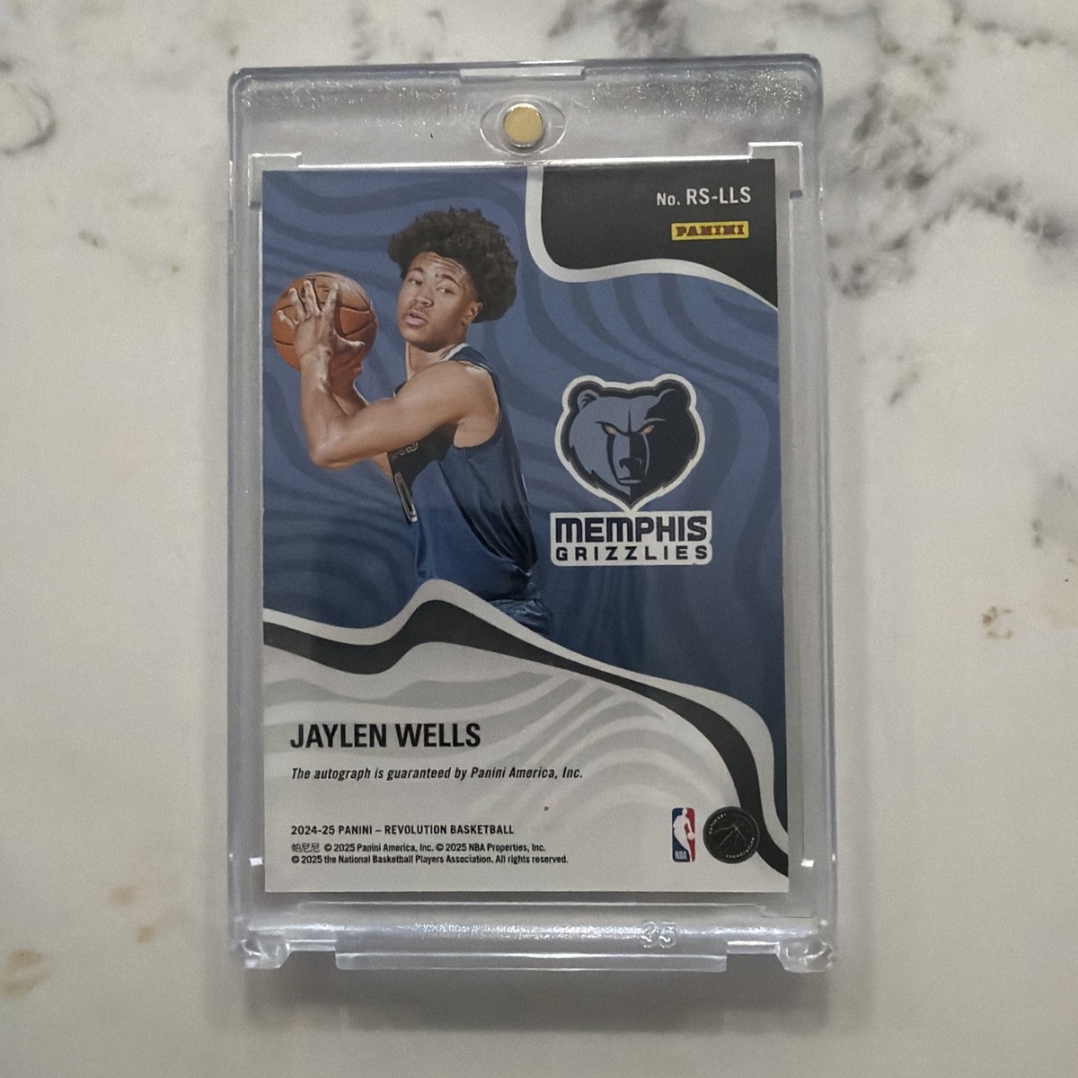 2024-25 Panini Revolution - Jaylen Wells Sensational Auto Parallel