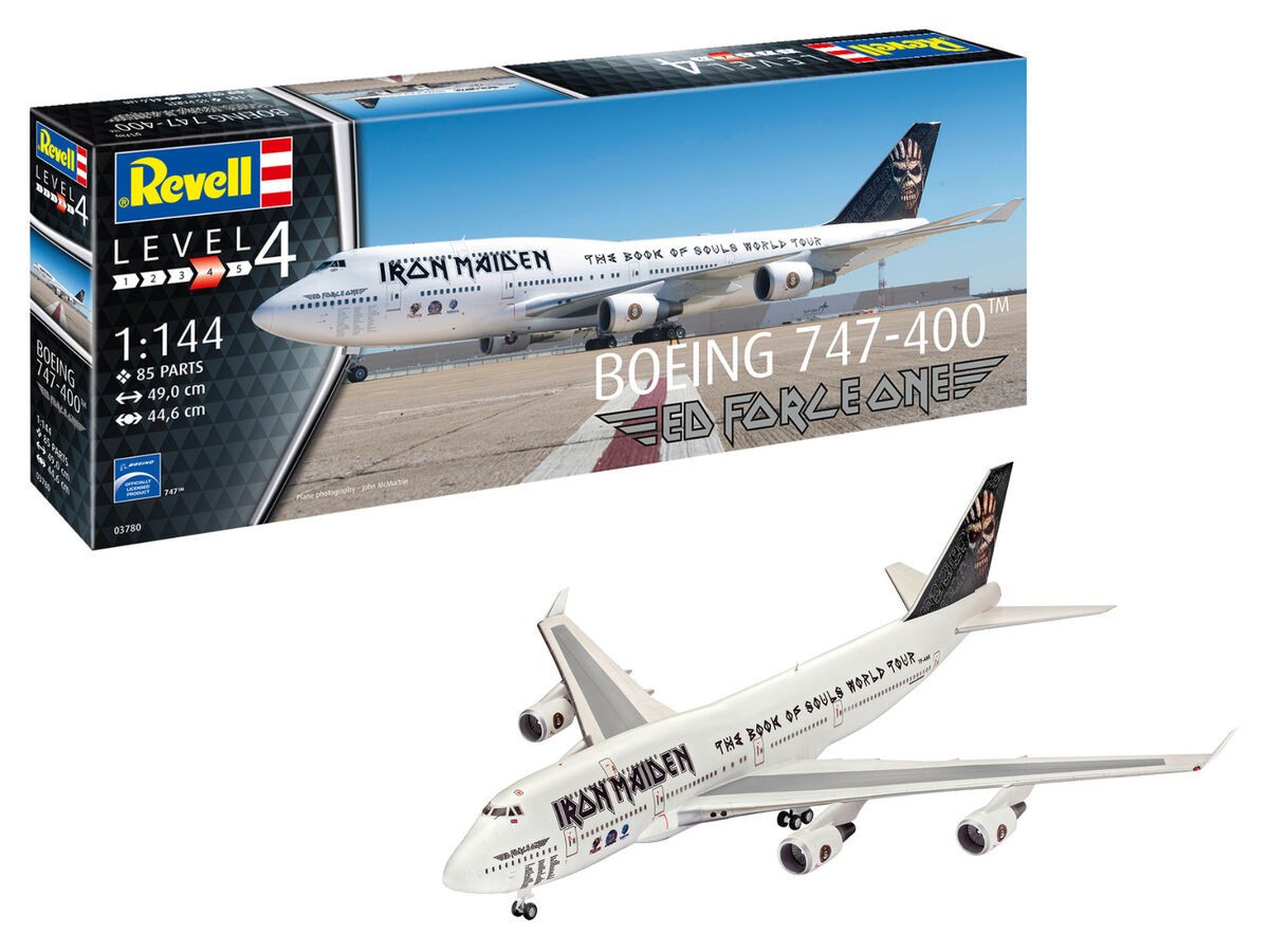 Revell Maquette Avion Boeing 747 Iron Maiden - Image 2