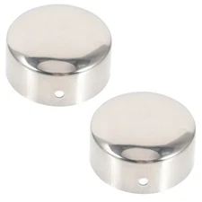 2 Pcs Handrail End Cover Stair Cap Railing Accessories Hardware Plugs Staircase