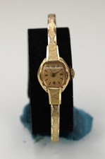 Orologio Timex Donna Vintage Oro In Acciaio St WR Meccanico NON-FUNZIONANTE
