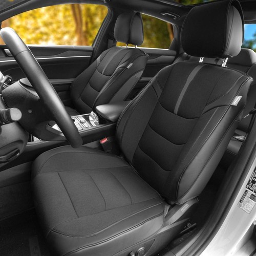Universal 23 in. x 1 in. x 47 in. Fit Luxury Front Seat Cushions with Trim for - Picture 2 of 4