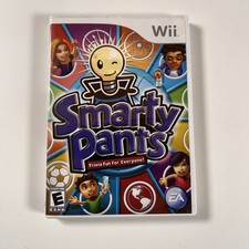 Smarty Pants Wii Complete in Box CIB TESTED