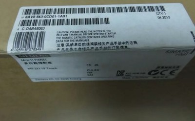 NEW Unopened Siemens 6AV6643-0DD01-1AX1 6AV6 643-0DD01-1AX1 TOUCH PANEL