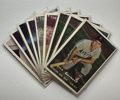 1957 Topps Baseball Cards #202-405 (Updated09/2026)
