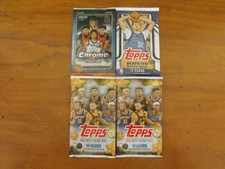 Lot of 4 Topps Basketball Sealed Packs-Years: 2022-23 & 2025-26