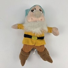 DISNEY "BASHFUL" FROM SNOW WHITE  THE 7 DWARFS 8" MINI BEAN BAG PLUSH TOY