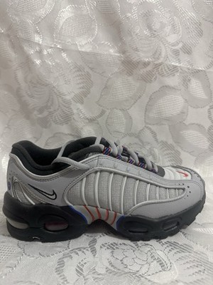 NIKE AIR MAX TAILWIND IV 5 Y 6.5 W TN TUNED AIR CK0700 001 PLUS X SILVER GRAY