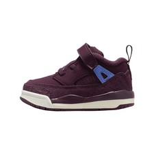 Jordan Toddlers' Spizike Low Basketball Shoes - Bordeaux/Sail/Hyper Royal