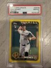 2024 Topps Update Series - Paul Skenes #US100 Yellow White Uniform (RC) PSA 10