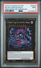 Number 95: Galaxy-Eyes Dark Matter Dragon PGL2-EN015 Premium Gold 1st Edition