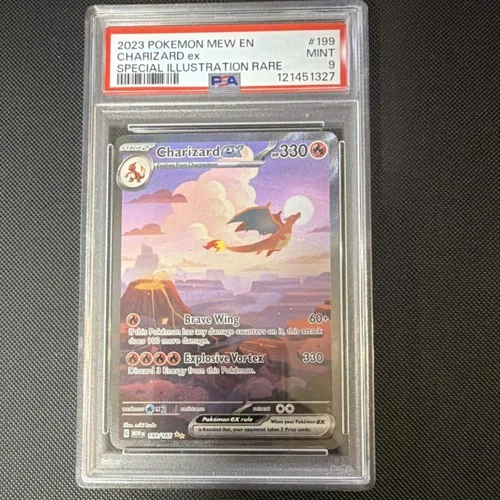 Pokémon TCG Charizard ex Special Illustration Rare PSA 9 Scarlet & Violet 151 #…