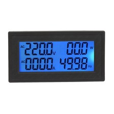 YB5140DM Multi Function AC Ampere Meter Voltmeter 0~20A Digital Display 60~500V-