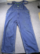 Liberty Overalls Mens 44x32 Blue Jeans Indigo Denim Farmer Workwear Utility