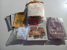 Lot Of Weaving Basket Kits  Weaving Basket Books Instructions Basket Tree Kit