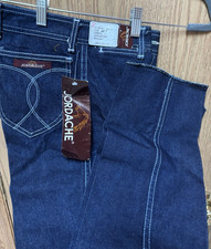 Vtg 1980s Jordache Jeans Women 25x35 Hong Kong Unfinished Hem New