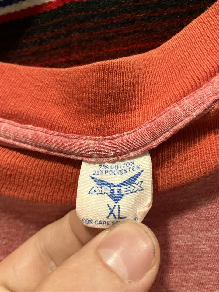 Camiseta Timbre Academia Nacional FBI Vintage Años 60 70 Mediana 20.5x26 Artex EE. UU. Foto 4 de 4