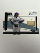Kazuhisa Ishii 2003 Playoff Piece of the Game Bat Relic JERSEY #’D 17/25 NM/MINT