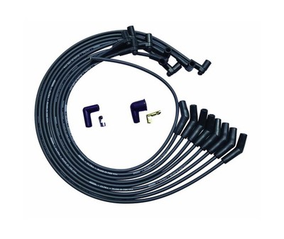 Moroso 51045 Ultra Series Black Spark Plug Wires, Big Block Chevy, Under Head...
