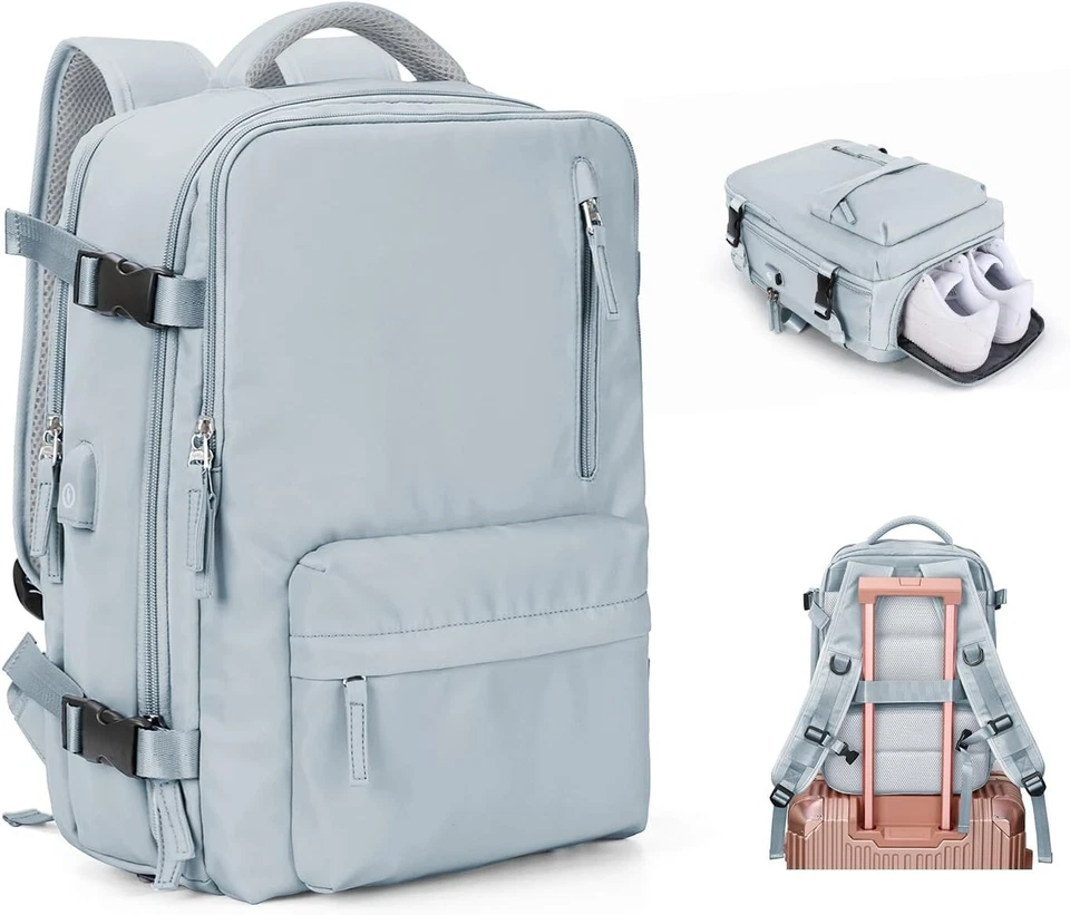 Mochila de viaje multifuncional duradera - Regalo ideal para vacaciones y viajeros Foto 3 de 4